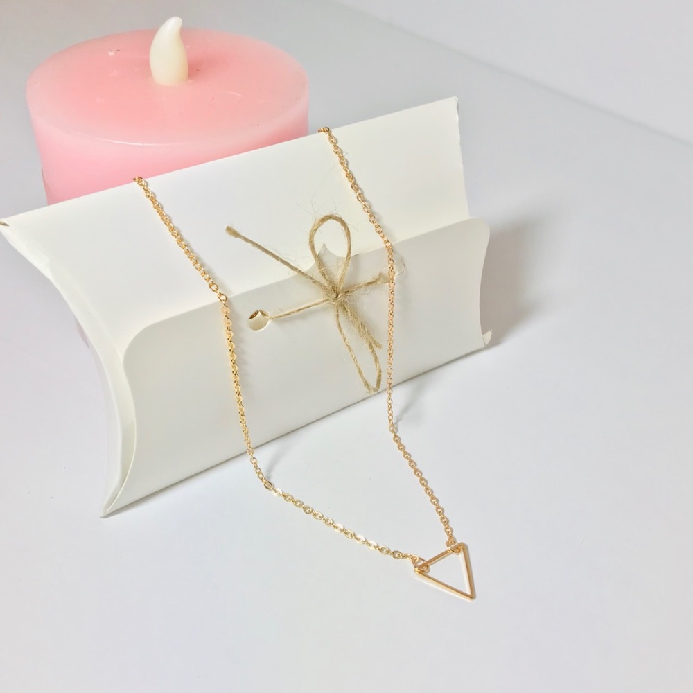 Bermuda Triangle Dainty Necklace